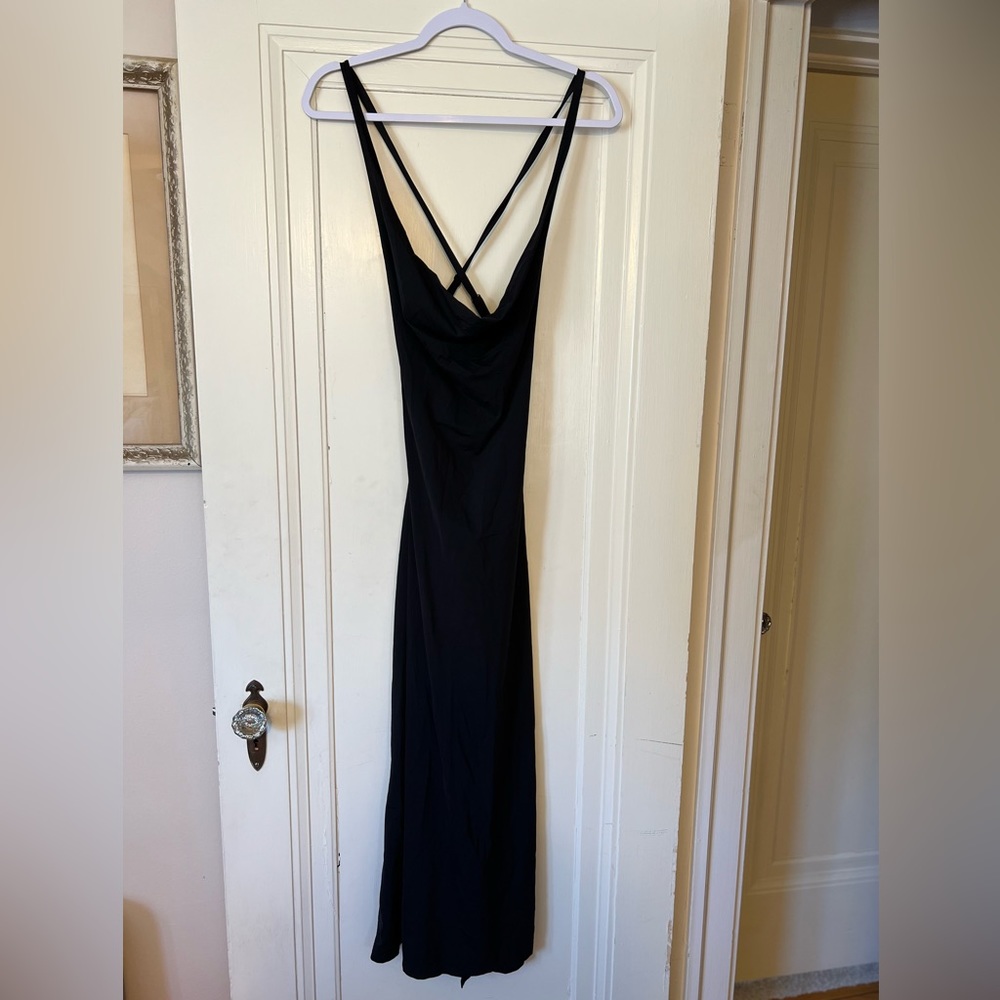 Victoria’s Secret Backless Strappy Dress with Back Slit
